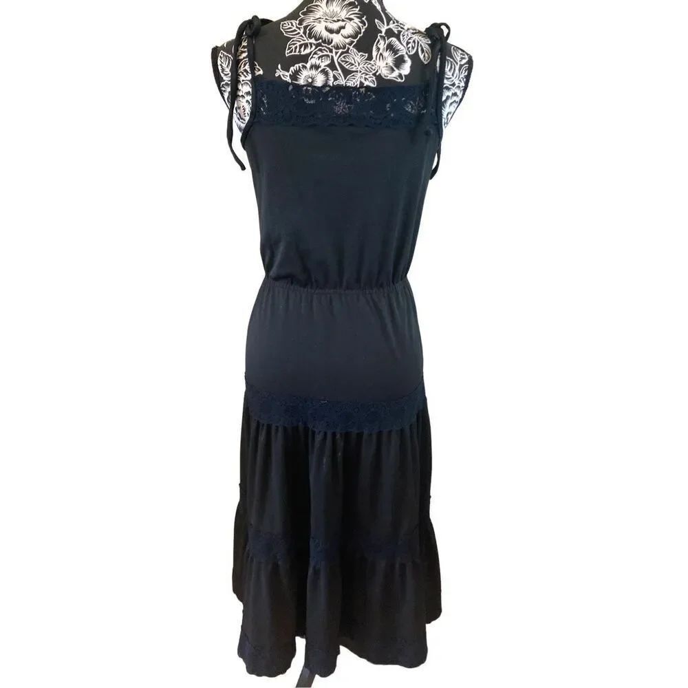 Vintage Toni Todd Lace Maxi Dress Cocktail Formal Wedding